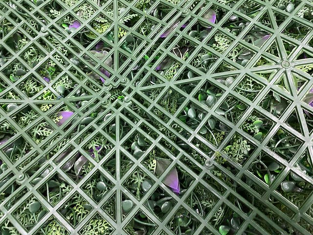 Wanddecoratie kunstplant 'exotica' 500x200 ongebruikt - afbeelding 11 van  21