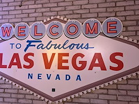 Wanddecoratie, las vegas nevada - afbeelding 1 van  1