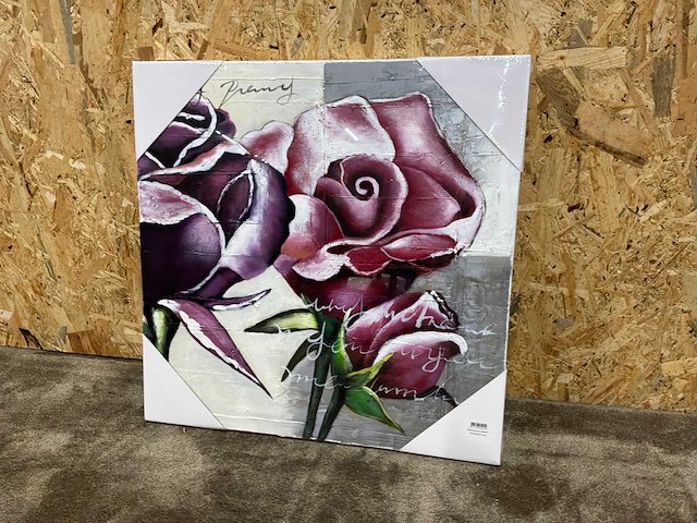 Wanddecoratie op canvas (2x) - afbeelding 1 van  1