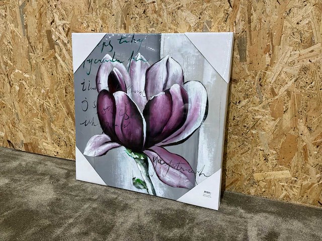 Wanddecoratie op canvas (2x) - afbeelding 1 van  7