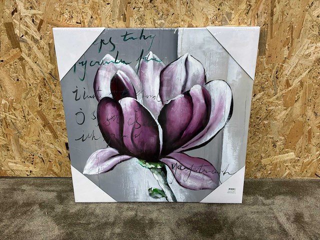 Wanddecoratie op canvas (2x) - afbeelding 6 van  7