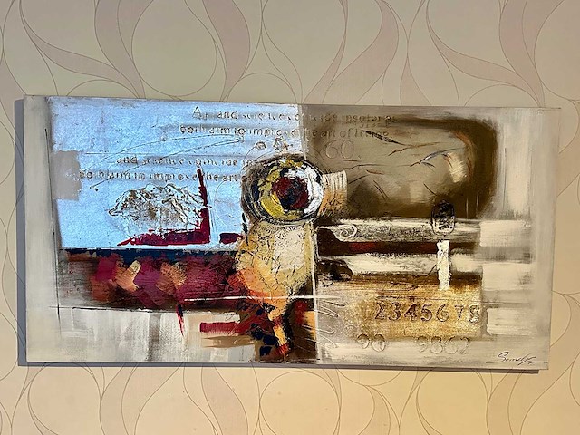 Wanddecoratie op canvas - afbeelding 1 van  3