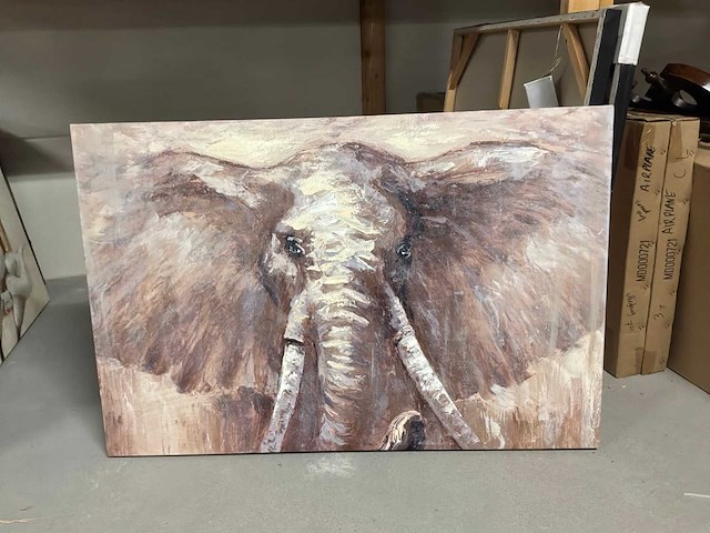 Wanddecoratie op canvas - afbeelding 1 van  9