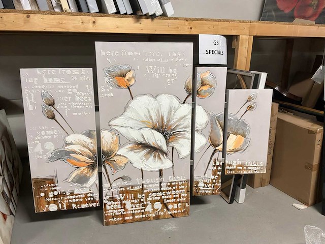 Wanddecoratie op canvas - afbeelding 1 van  2