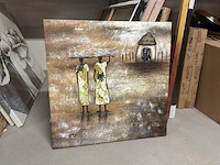 Wanddecoratie op canvas - afbeelding 2 van  6