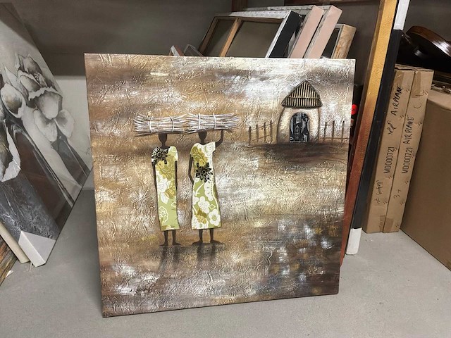 Wanddecoratie op canvas - afbeelding 3 van  6