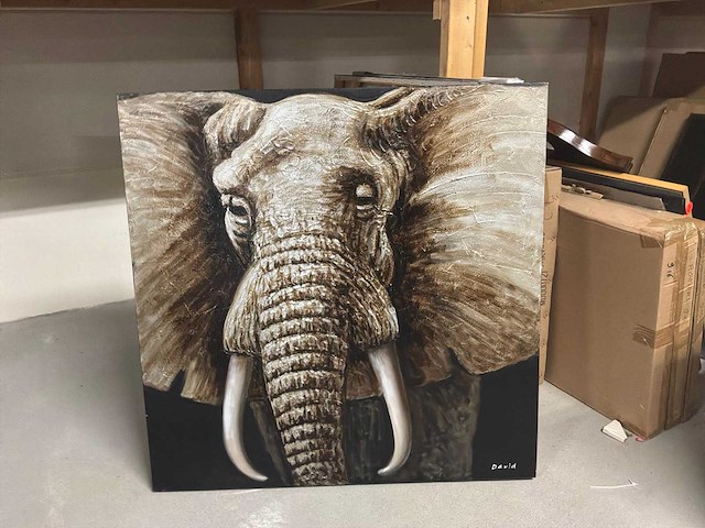 Wanddecoratie op canvas - afbeelding 3 van  10