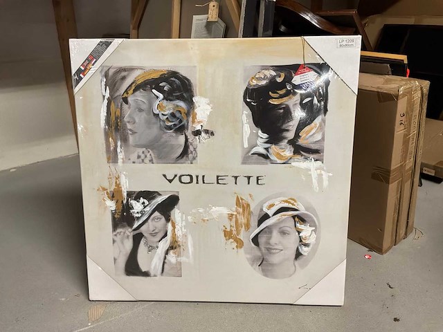 Wanddecoratie op canvas - afbeelding 1 van  7