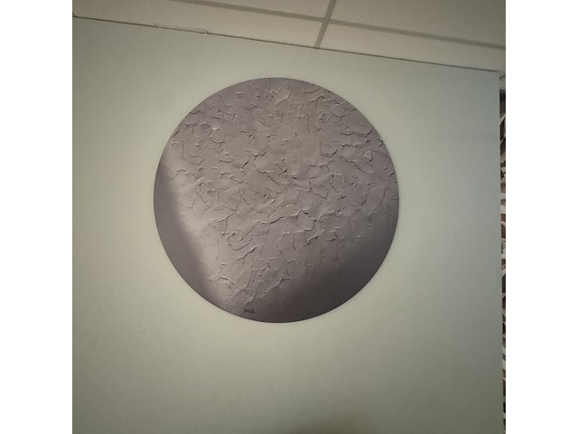 Wanddecoratie pode, grijs - afbeelding 1 van  2