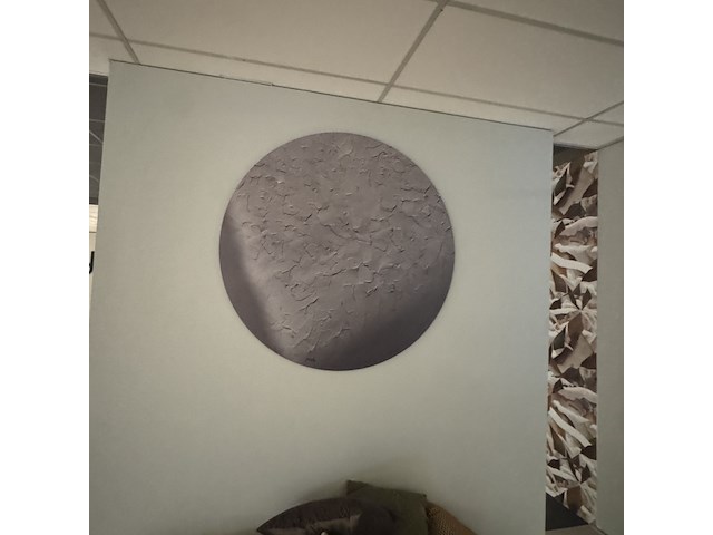 Wanddecoratie pode, grijs - afbeelding 2 van  2