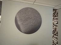 Wanddecoratie pode, grijs - afbeelding 2 van  2