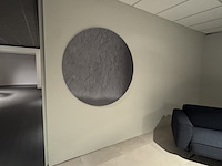 Wanddecoratie pode, grijs - afbeelding 1 van  1