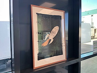 Wanddecoratie ‘raket’ - afbeelding 1 van  3