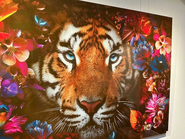 Wanddecoratie ‘tijger’ - afbeelding 2 van  4