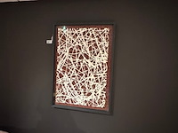 Wanddecoratie umo art&desgin, washi paper art - afbeelding 2 van  3