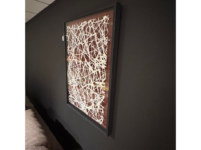 Wanddecoratie umo art&desgin, washi paper art - afbeelding 3 van  3