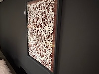 Wanddecoratie umo art&desgin, washi paper art - afbeelding 3 van  3