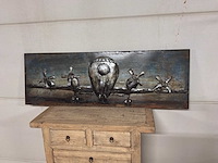 Wanddecoratie van ijzer - afbeelding 4 van  12