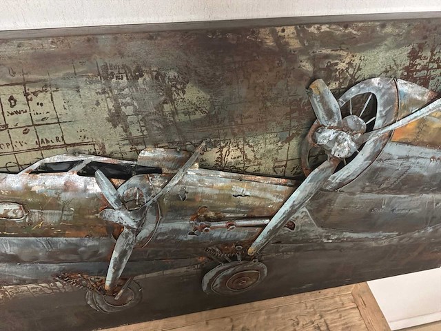 Wanddecoratie van ijzer - afbeelding 8 van  9