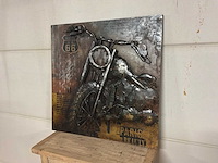Wanddecoratie van ijzer - afbeelding 5 van  6