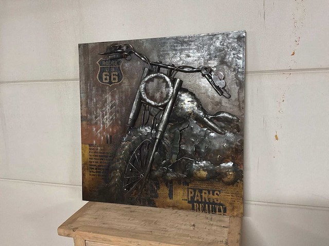 Wanddecoratie van ijzer - afbeelding 2 van  12