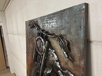 Wanddecoratie van ijzer - afbeelding 2 van  8
