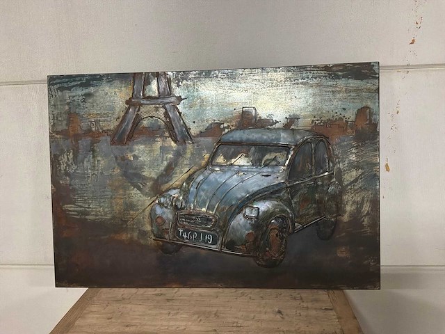 Wanddecoratie van ijzer - afbeelding 5 van  8