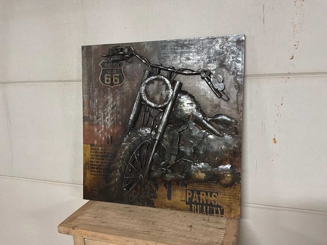 Wanddecoratie van ijzer - afbeelding 1 van  12