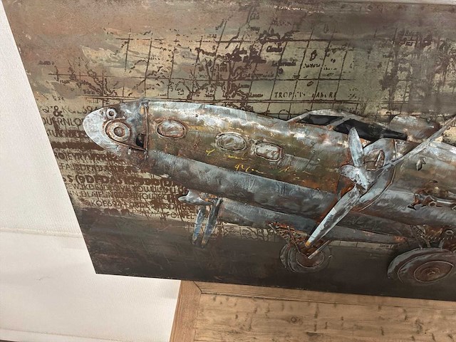 Wanddecoratie van ijzer - afbeelding 8 van  10