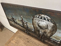 Wanddecoratie van ijzer - afbeelding 10 van  13