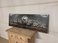 Wanddecoratie van ijzer - afbeelding 12 van  13