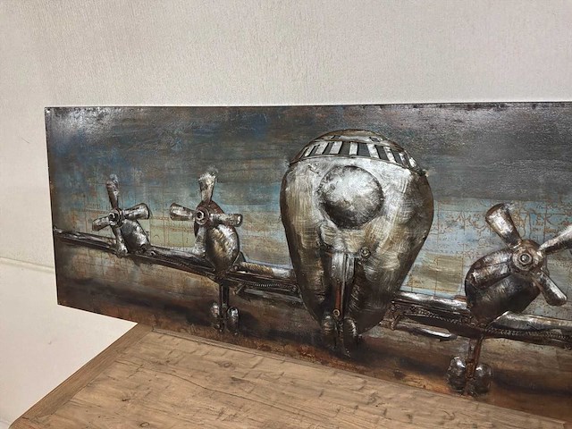 Wanddecoratie van ijzer - afbeelding 7 van  13