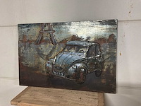 Wanddecoratie van ijzer - afbeelding 2 van  9