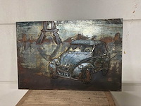 Wanddecoratie van ijzer - afbeelding 4 van  9