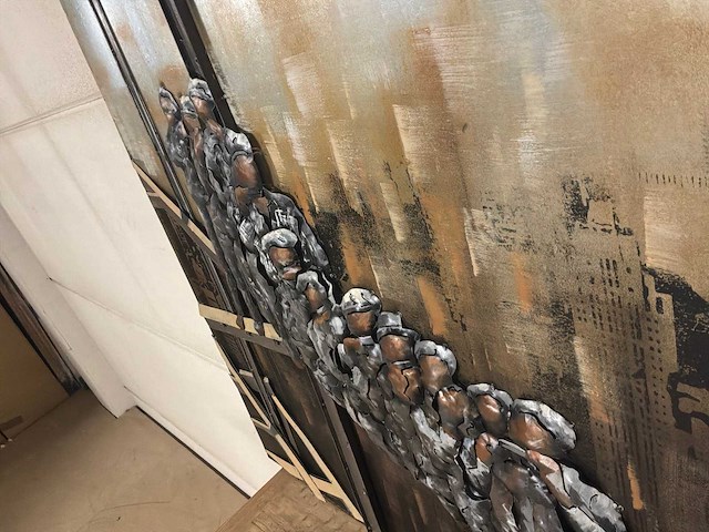 Wanddecoratie van ijzer - afbeelding 10 van  11