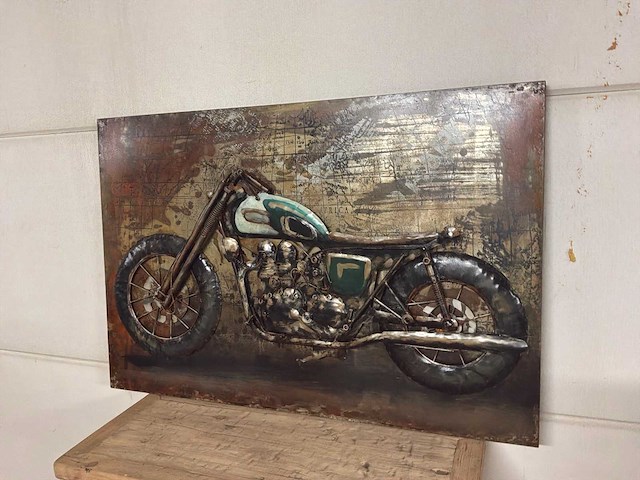 Wanddecoratie van ijzer - afbeelding 1 van  10