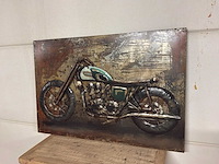 Wanddecoratie van ijzer - afbeelding 1 van  10