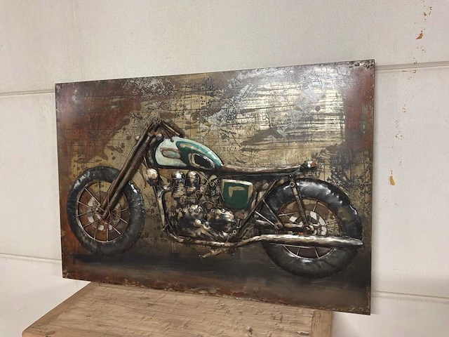 Wanddecoratie van ijzer - afbeelding 2 van  10