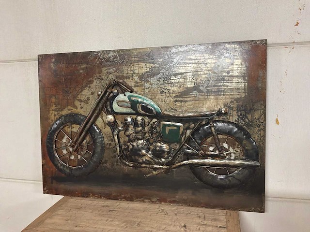 Wanddecoratie van ijzer - afbeelding 3 van  10