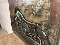 Wanddecoratie van ijzer - afbeelding 7 van  10