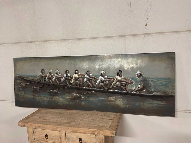 Wanddecoratie van ijzer - afbeelding 5 van  11