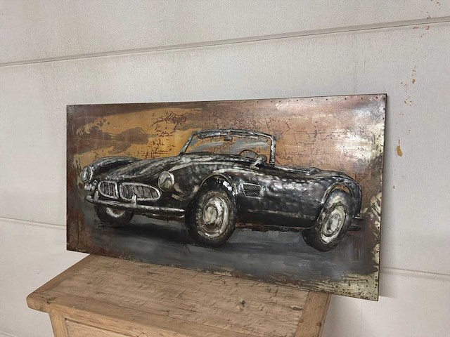 Wanddecoratie van ijzer - afbeelding 3 van  10
