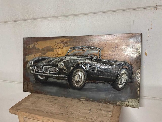 Wanddecoratie van ijzer - afbeelding 4 van  10