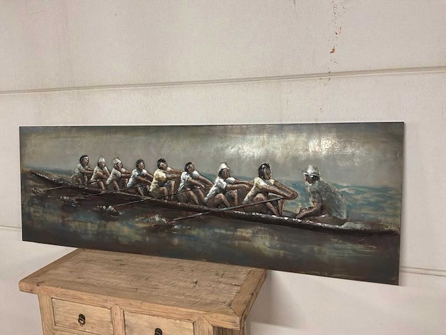 Wanddecoratie van ijzer - afbeelding 1 van  7