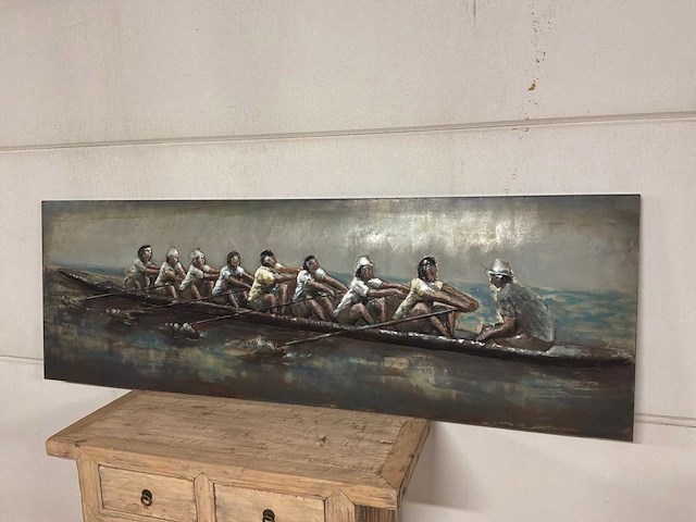 Wanddecoratie van ijzer - afbeelding 3 van  7