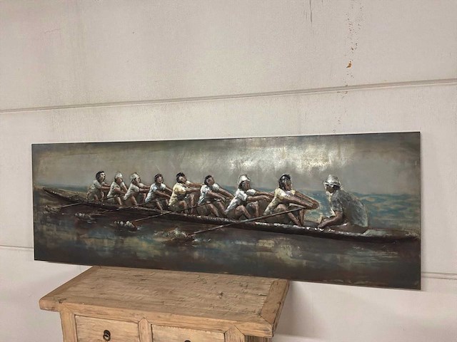 Wanddecoratie van ijzer - afbeelding 4 van  7