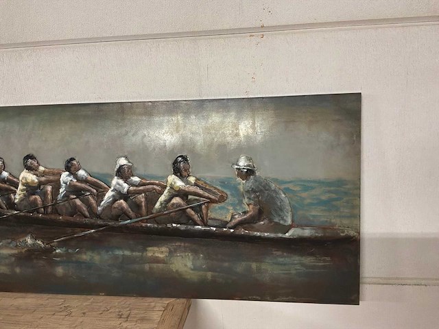 Wanddecoratie van ijzer - afbeelding 5 van  7