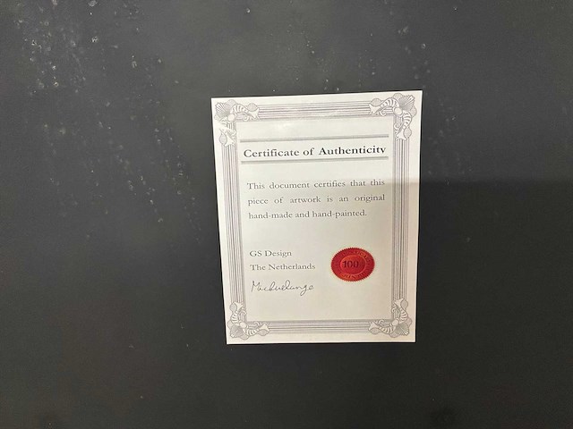 Wanddecoratie van metaal - afbeelding 13 van  13