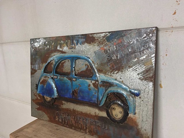 Wanddecoratie van metaal - afbeelding 6 van  13