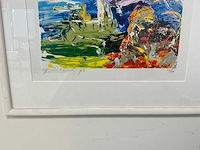 Wanddecoratie zeefdruk - afbeelding 2 van  3